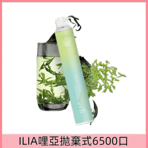 【冷泡龍井】|ILIA Bar 4哩亞拋棄式6500口電子煙#台灣現貨#